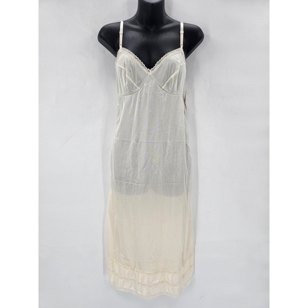 NWT VINTAGE KAYSER "Clip It" SIZE‎ 32 NIGHTGOWN Made In USA